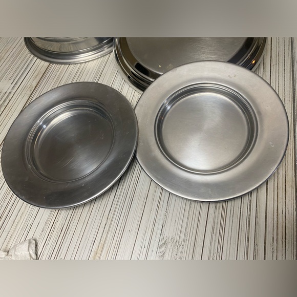 Communion Serving Tray Set Vintage Silver Tone - Picture 9 of 11